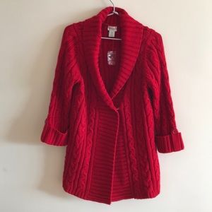 Vibrant red for expecting and non-expecting women